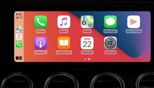 潮阳apple维修网点分享如何将iPhone连接到CarPlay 