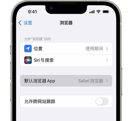 潮阳苹果手机维修店分享如何在iPhone上设置默认浏览器